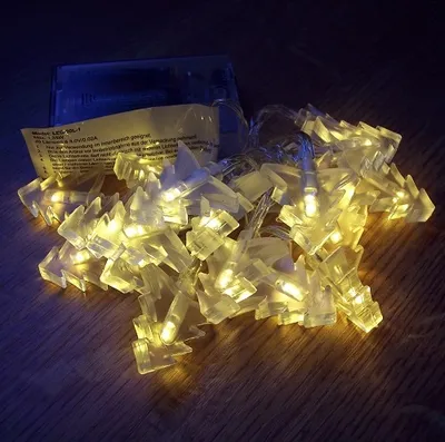 Produktbild von LED Lichterkette Tannenbaum warmweiß 20er Batteriebetrieb BI11564-1