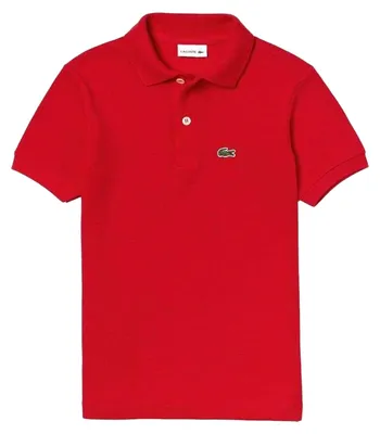 Obrázok produktu pre Lacoste – Pólko pre chlapcov, Piqué GT13084 (152) (červené)