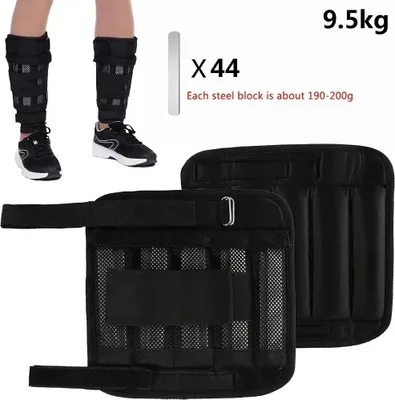 Produktbild von Gewichtsweste, verstellbare Passform, vielseitiges Trainingsgerät, 9.5kg Fuß
