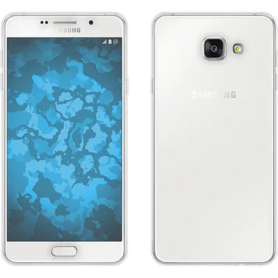 Produktbild von PhoneNatic Case kompatibel mit Samsung Galaxy A7 (2016) A710 - clear Silikon Hülle 360° Fullbody Cover