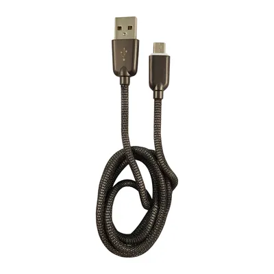 Immagine prodotto di LC-Power Cavo da USB A a Micro-USB, metallo nero, 1m