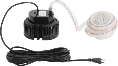 Image de Pompe pour couverture de piscine - Pompe submersible 75W - 220–240V, prise européenne - Pompe portable pour piscine, étang, aquarium et irrigation