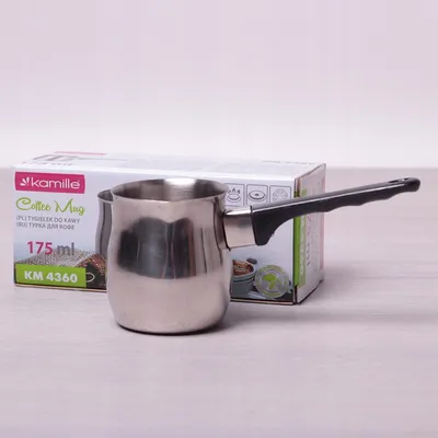 Obrázok produktu pre 175 ml kávovar na espresso Turka z nehrdzavejúcej ocele Mokkakanne Espresso Dzezva