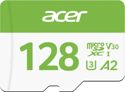 Immagine prodotto di Acer MSC300 Scheda microSDXC 128GB 160MB/s - Memoria Esterna ad Alta Velocità