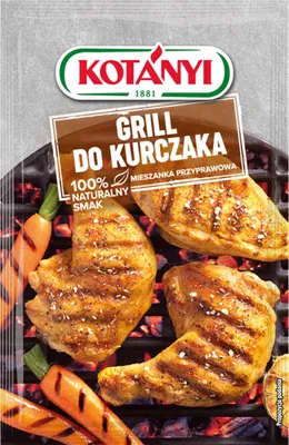Zdjęcie produktu dla Kotanyi Mieszanka Przypraw do Grilla Przyprawa Grill Do Kurczaka Drobiu 30g