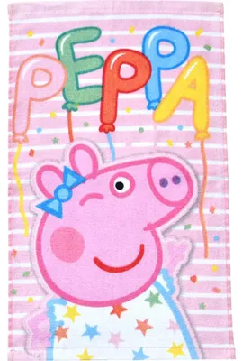 Zdjęcie produktu dla Ręcznik dziecięcy Prasátko Pepina Narozeninová Oslava 30 x 50 cm