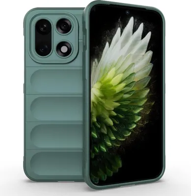Produktbild von Mobigear Bumpy  OnePlus 15 Hülle Flexibles TPU Backcover - Grün