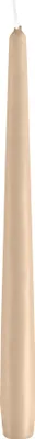 Produktbild von Spitzkerzen Champagner 290 x Ø 23 mm, 12 Stück