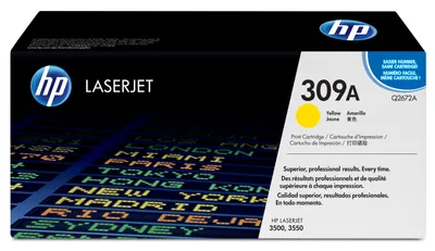 Obrázek produktu pro HP 309A Yellow Original LaserJet Toner Cartridge, 4000 str., Žlutá, 1 kusů