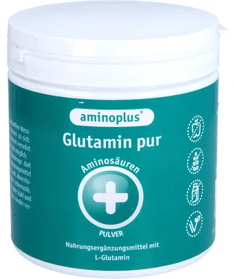 Produktbild von aminoplus Glutamin pur, 300 g PUL