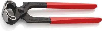 Produktbild von KNIPEX 50 01 225 Kneifzange mit Kunststoff überzogen schwarz atramentiert 225 mm
