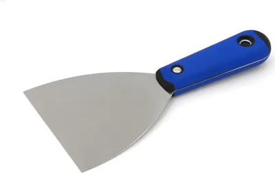 Produktbild von DEWEPRO Spachtel 100mm - Edelstahlblatt und 2-K Griff