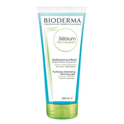 Obrázek produktu pro Bioderma Sébium čistící gel Purifying Cleansing Foaming Gel Pump 200 ml