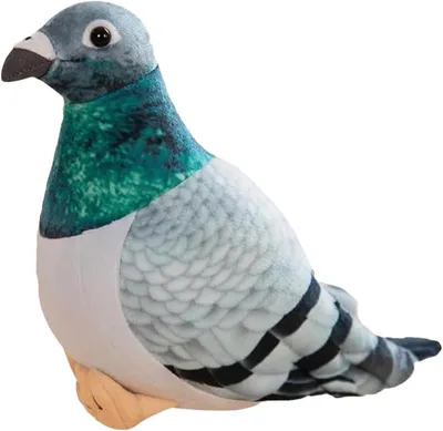 Productafbeelding van Pluche Duif Speelgoed, Zacht, 30 cm, Voor Jongens en Meisjes, Verjaardagscadeau