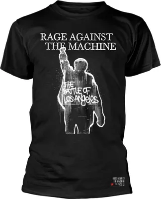 Produktbild von Rage Against The Machine BOLA Album Cover Black S T-Shirt