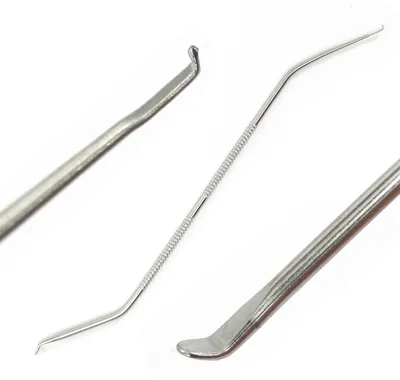 Produktbild von IMKER DOPPELKOPF PFROPF WERKZEUG | 19 cm, Edelstahl | Umlarvnadel