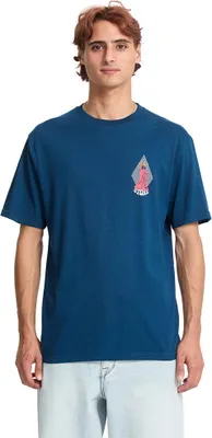 Obrázok produktu pre Volcom Psychback Basic tričko s krátkym rukávom Blue M Pánske Blue M