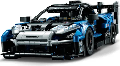 Produktbild von LEGO 42123 Technic McLaren Senna GTR, Modellbausatz, Spielzeugauto, Rennauto, Rennwagen-Bauset, Modellauto für Kinder ab 10 Jahren