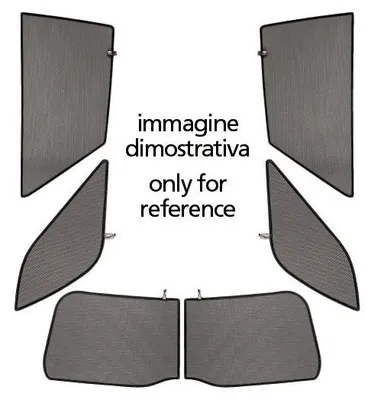 Produktbild von LAMPA Auto Sonnenschutz Hinten Schwarz