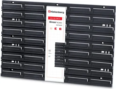 Obrázok produktu pre Nástrojová doska bineer board čierna 576x18x390mm