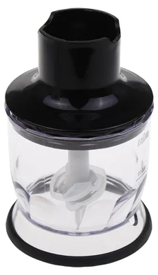 Produktbild von Braun MQS 200, 0,35 l, Schwarz, Transparent, Edelstahl, Braun EasyClick Plus: MultiQuick 7 (HB701XX), MultiQuick 9 (4200, HB901XX), 1 Stück(e)