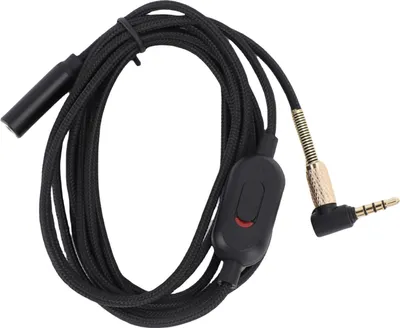 Produktbild von Kopfhörer-Verlängerungskabel, 3,5 mm Sound-Stereo-Verlängerungskabel, Nylondraht mit Lautstärkeregler für Kopfhörer