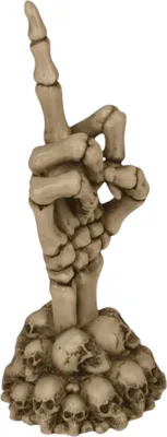Produktbild von Skeletthand Mittelfinger Dekofigur