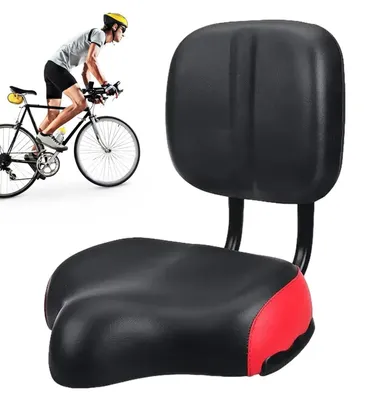 Immagine prodotto di Sella per bicicletta con schienale, regolabile e confortevole
