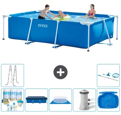 Produktbild von Rechteckiger Frame Pool - 300x200x75 cm - 8-teilig S20049