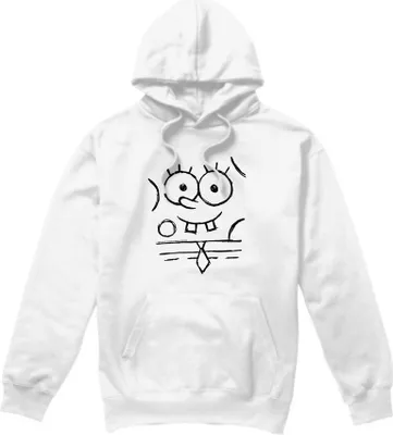 Obrázek produktu pro SpongeBob SquarePants - Pánská mikina s kapucí TV8707 (L) (Bílá)