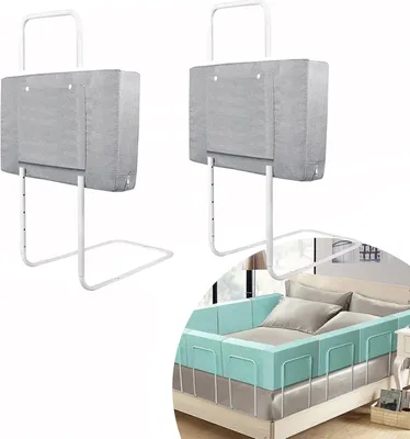 Produktbild von Bettgitter Bettschutzgitter Rausfallschutz 50cm Höhenverstellbar