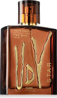 Obrázok produktu pre Ulric de Varens UDV Star, Muži, 100 ml, Sprej, Alcohol denat., Aqua (Water), Parfum (Fragrance), Ethylhexyl methoxycinnamate, Ethylhexyl..., 1 kusov