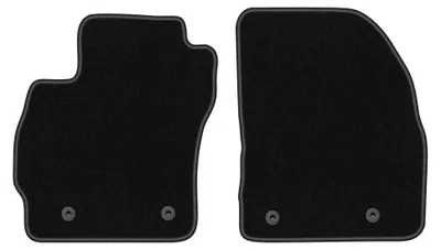 Immagine prodotto di Tappetini anteriori in moquette per Mazda 5 II 2010- (monovolume) – 2 pezzi, neri, su misura – Wielganizator BASIC
