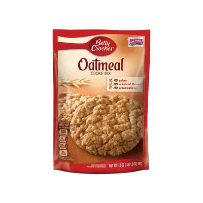 Produktbild von Betty Crocker Oatmeal Cookie Mix 496g MHD = 19.11.2021