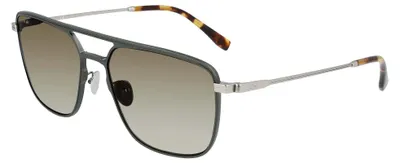Produktbild von Lacoste L242SE Herren-Sonnenbrille mit Vollrand, Metall