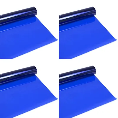 Productafbeelding van Kleurfilter Film Set 40 x 50 cm - Blauw (4 stuks)