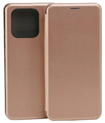 Imagen del producto de Funda Beline Book Magnetica Para Xiaomi 12C, Rosa Dorado/Rosa Dorado