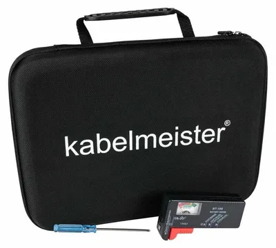 Produktbild von Batterie Case mit Tester – Aufbewahrung für Batterien & Akkus