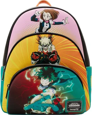Produktbild von Loungefly My Hero Academia Rucksack 31 Cm Mehrfarbig Mehrfarbig One Size