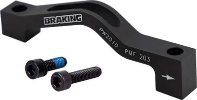 Produktbild von Braking Pm180-pm203 Scheibenbrems-bremssattel-adapter Silber Silber One Size
