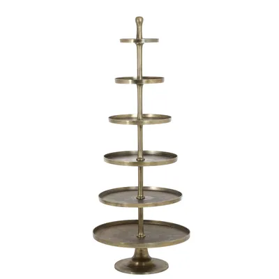 Produktbild von Light & Living Etagere 6 Schichten Ø80x200 cm HOKKSUND Antik bronze 3