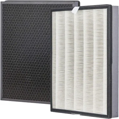 Immagine prodotto di Set di filtri di ricambio Greenmigo 3-in-1: filtro HEPA, filtro a carbone attivo per purificatori d'aria e ionizzatori Alpha AP300