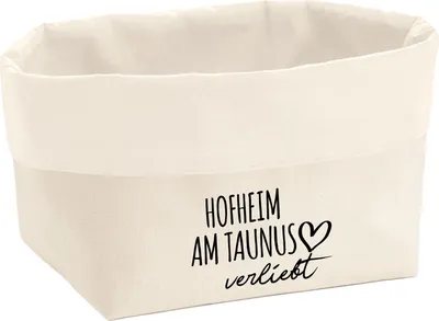 Produktbild von Huuraa Organizer Hofheim am Taunus verliebt 8 Liter Large Canvas Baumwolle Utensilo Geschenkidee