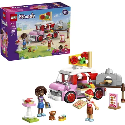 Obrázok produktu pre LEGO Friends Pojazdný stánok s pizzou, Stavebnica, 6 rok / roky, Plast, 190 kusov, 261 g