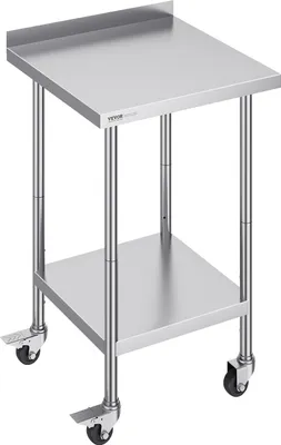Zdjęcie produktu dla Stół Roboczy ze Stali Nierdzewnej 100x61x61cm