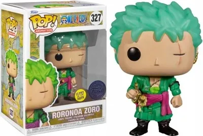 Produktbild von Funko Pop! One Piece - Roronoa Zoro #327 Glows in the dark Special Edition