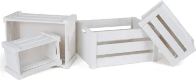 Produktbild von Holzkiste weiß