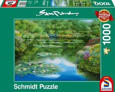Zdjęcie produktu dla Schmidt Spiele Water lily pond, 1000 szt., Krajobraz, 12 lat(a)