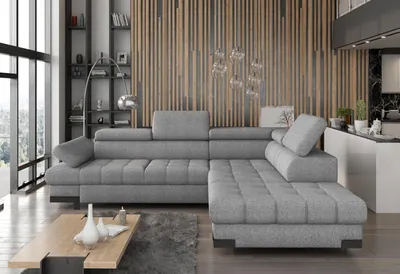 Produktbild von Design Ecksofa L-form Modern Sofas Textilsofa Couch Wohnlandschaft Sofa Sitz Neu