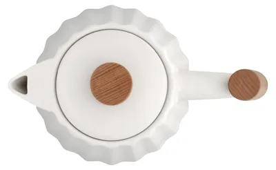Produktbild von Wasserkocher 1,5 L Concept Birdy RK0090 Keramik Weiß Holzdetails 1500 W STRIX